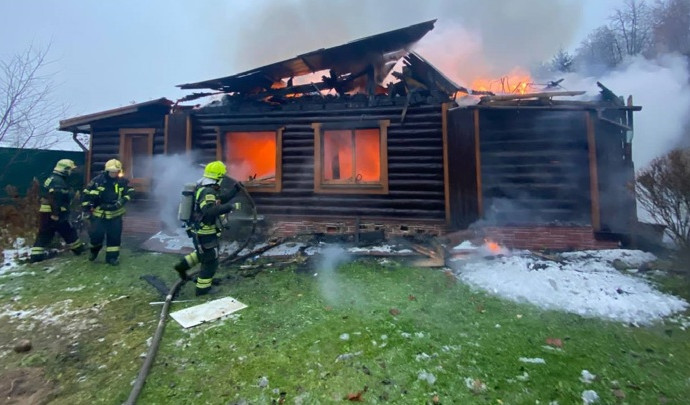 Мужчина сгорел вместе с домом в Новой Москве