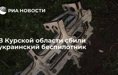 В Курской области сбили украинский беспилотник