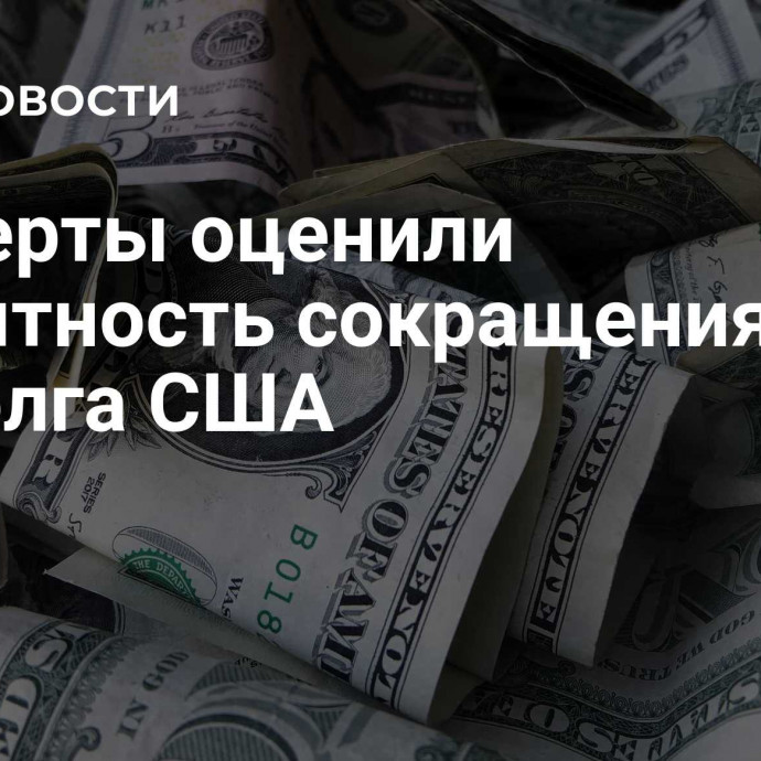 Эксперты оценили вероятность сокращения госдолга США