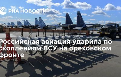 Российская авиация ударила по скоплениям ВСУ на ореховском фронте