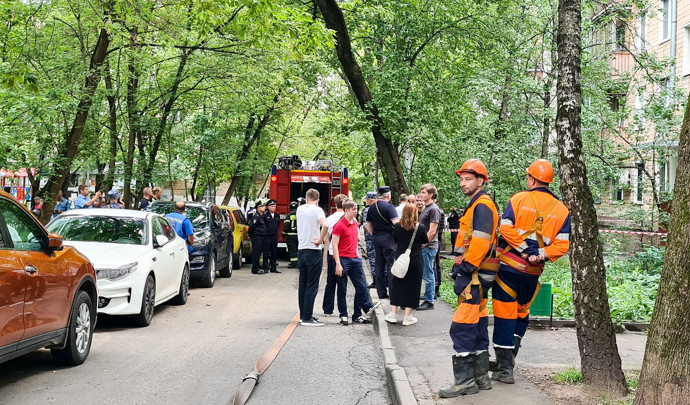 СК возбудил уголовное дело после гибели мужчины при взрыве в Москве