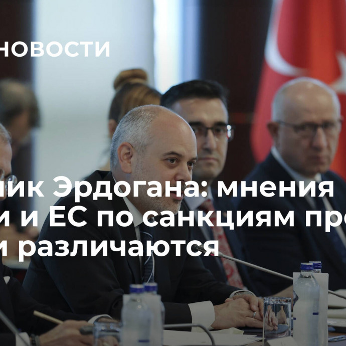 Советник Эрдогана: мнения Турции и ЕС по санкциям против России различаются