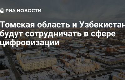 Томская область и Узбекистан будут сотрудничать в сфере цифровизации