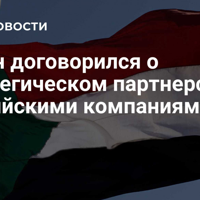 Судан договорился о стратегическом партнерстве с российскими компаниями