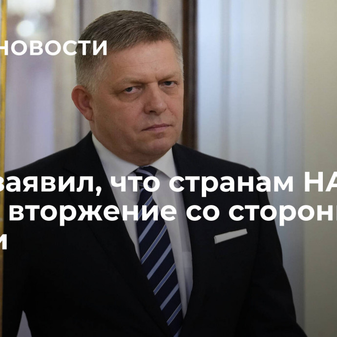 Фицо заявил, что странам НАТО не грозит вторжение со стороны России