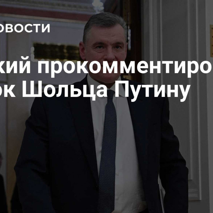 Слуцкий прокомментировал звонок Шольца Путину