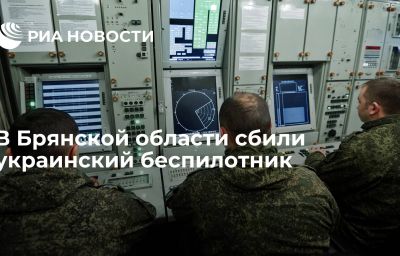 В Брянской области сбили украинский беспилотник