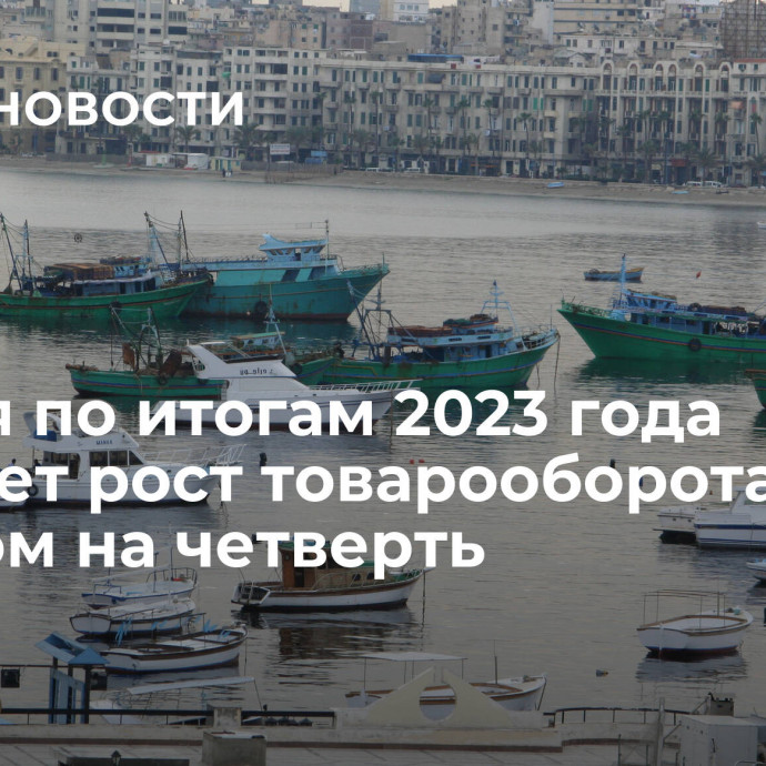 Россия по итогам 2023 года ожидает рост товарооборота с Египтом на четверть