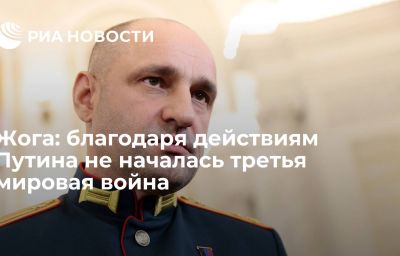 Жога: благодаря действиям Путина не началась третья мировая война