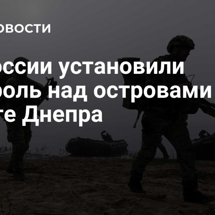 ВС России установили контроль над островами в дельте Днепра