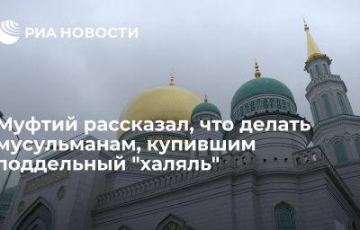 Муфтий рассказал, что делать мусульманам, купившим поддельный "халяль"