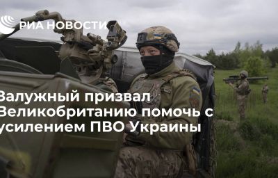 Залужный призвал Великобританию помочь с усилением ПВО Украины