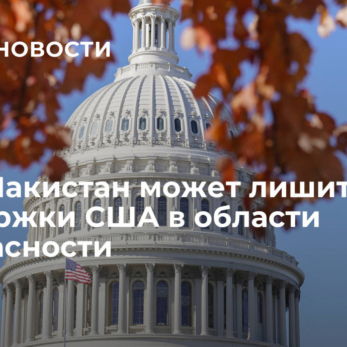 СМИ: Пакистан может лишиться поддержки США в области безопасности