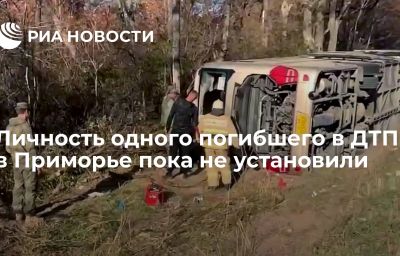 Личность одного погибшего в ДТП в Приморье пока не установили