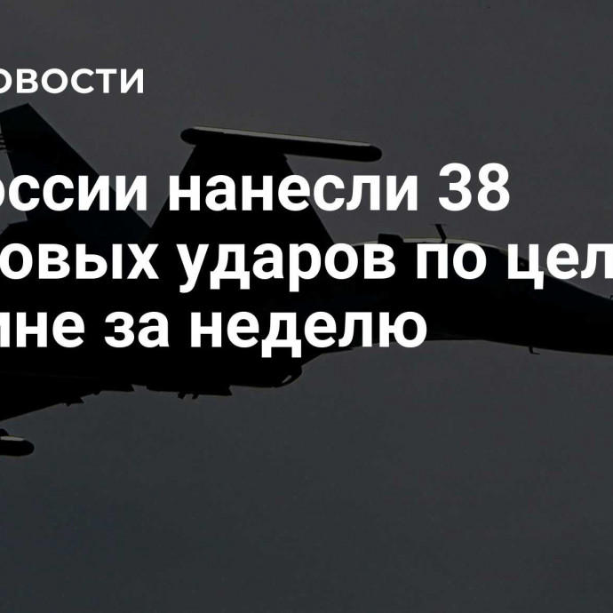 ВС России нанесли 38 групповых ударов по целям на Украине за неделю