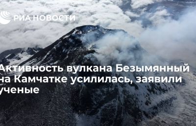 Активность вулкана Безымянный на Камчатке усилилась, заявили ученые