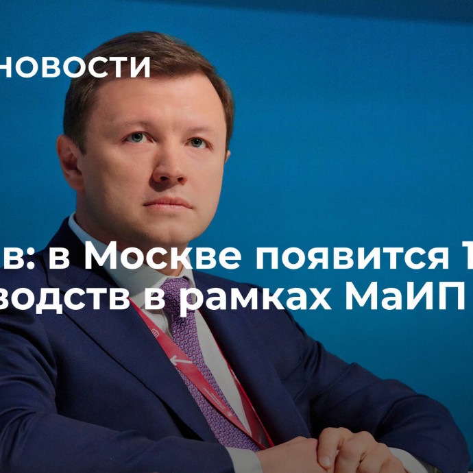 Ефимов: в Москве появится 12 производств в рамках МаИП