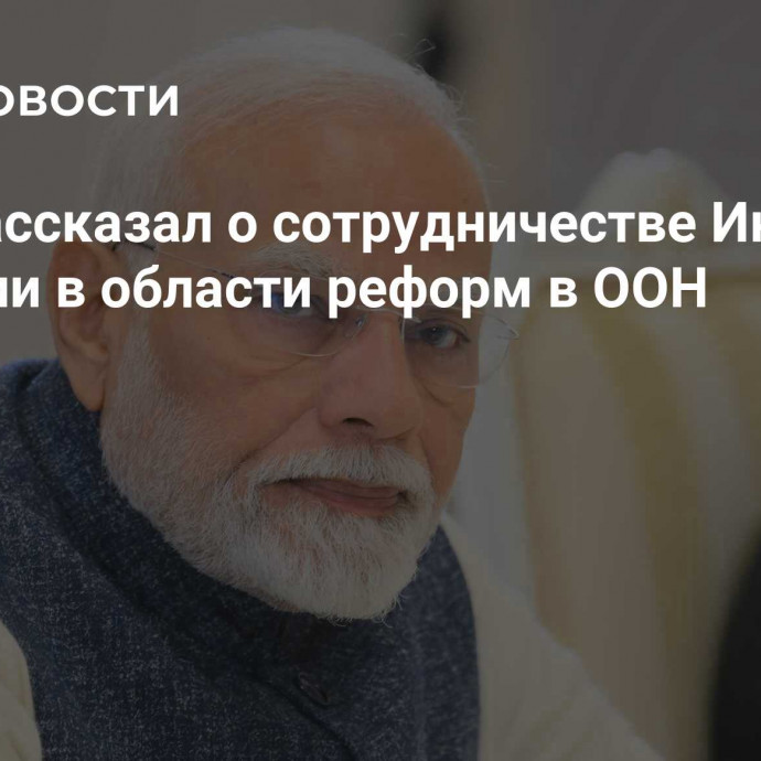 Моди рассказал о сотрудничестве Индии и Германии в области реформ в ООН