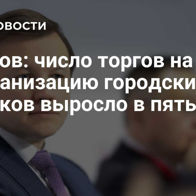 Ефимов: число торгов на реорганизацию городских участков выросло в пять раз