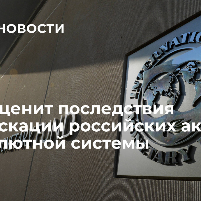 МВФ оценит последствия конфискации российских активов для валютной системы