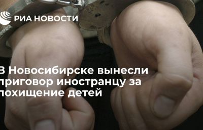 В Новосибирске вынесли приговор иностранцу за похищение детей