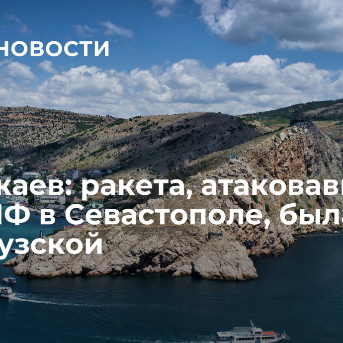 Развожаев: ракета, атаковавшая штаб ЧФ в Севастополе, была французской