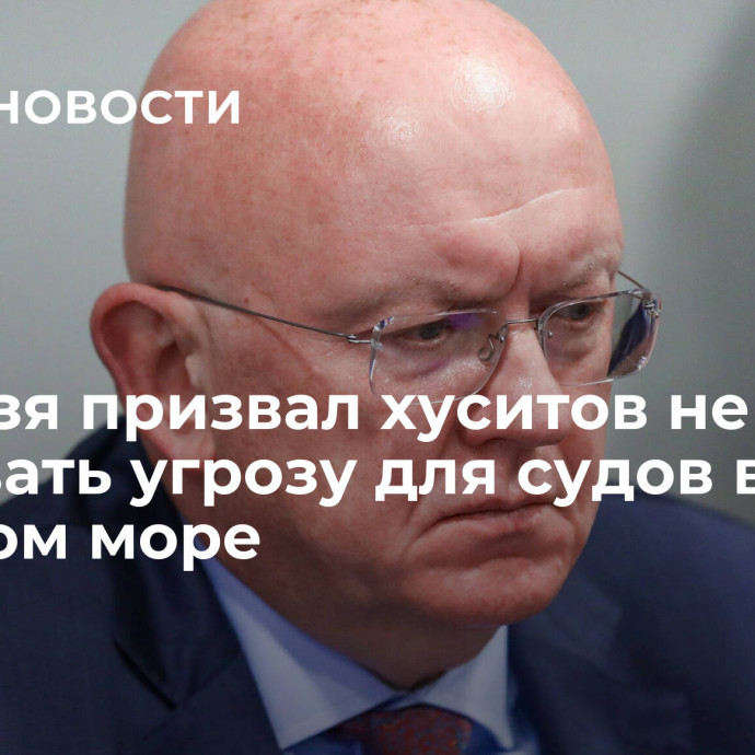 Небензя призвал хуситов не создавать угрозу для судов в Красном море