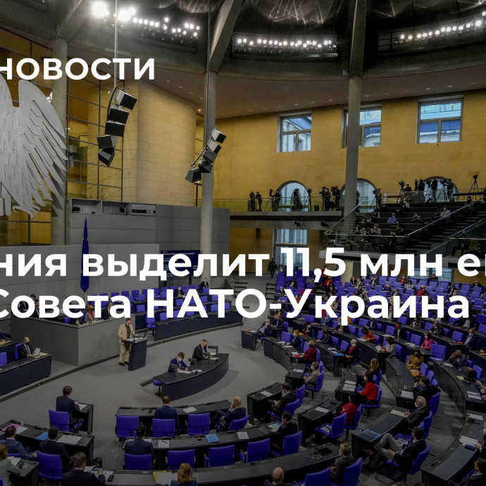 Германия выделит 11,5 млн евро в фонд Совета НАТО-Украина