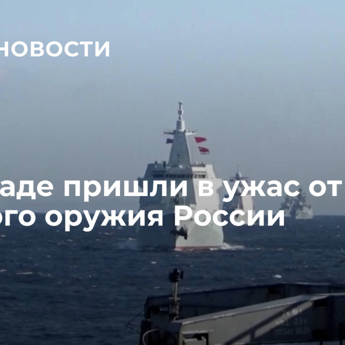 На Западе пришли в ужас от мощного оружия России