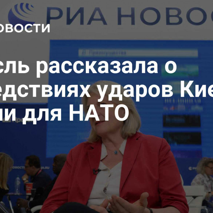 Кнайсль рассказала о последствиях ударов Киева по России для НАТО