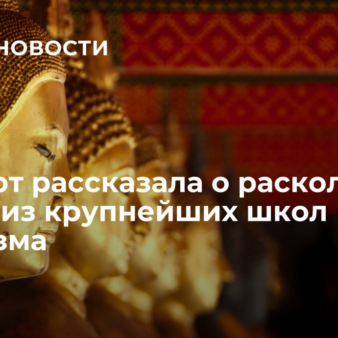 Эксперт рассказала о расколе в одной из крупнейших школ буддизма