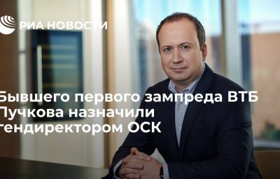 Бывшего первого зампреда ВТБ Пучкова назначили гендиректором ОСК