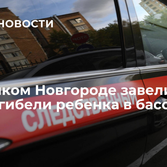 В Великом Новгороде завели дело после гибели ребенка в бассейне