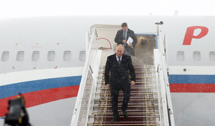 Путин прибыл в Минск