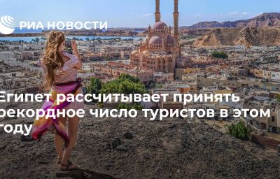 Египет рассчитывает принять рекордное число туристов в этом году