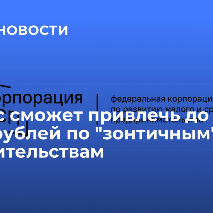 Бизнес сможет привлечь до 70 млрд рублей по 