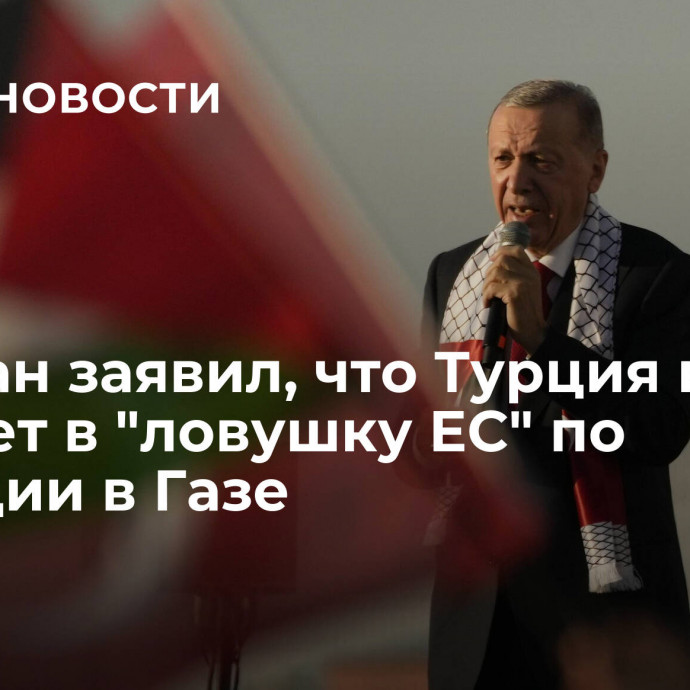 Эрдоган заявил, что Турция не попадет в 