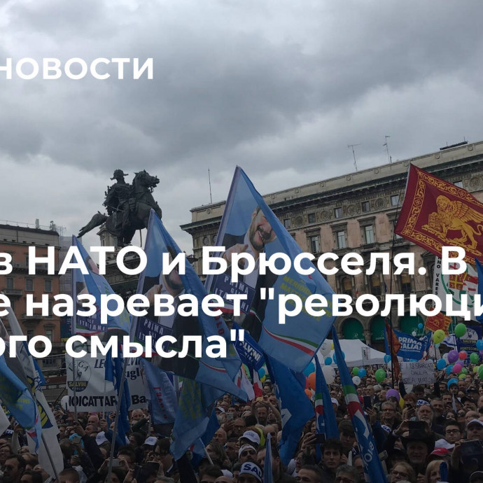 Против НАТО и Брюсселя. В Европе назревает 