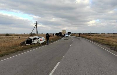 Ребенок погиб в тройном ДТП в Астраханской области