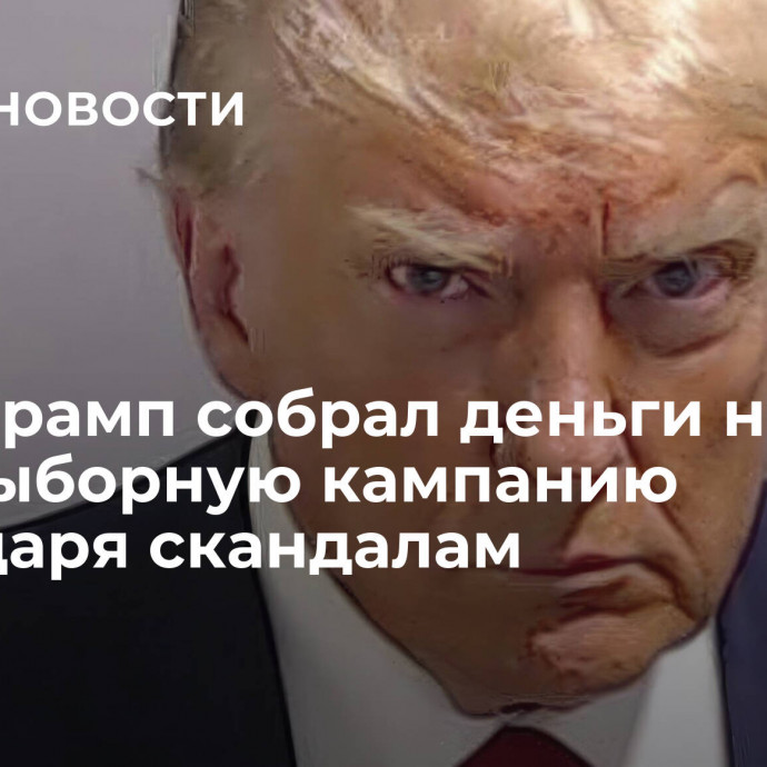 СМИ: Трамп собрал деньги на предвыборную кампанию благодаря скандалам