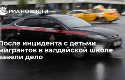 После инцидента с детьми мигрантов в валдайской школе завели дело