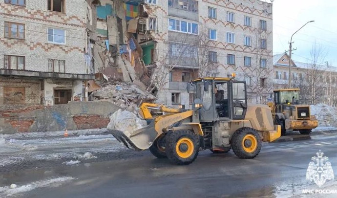 14 жильцов эвакуировали из обрушившегося подъезда в Печоре