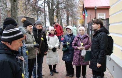 В Сыктывкаре для незрячих появился пешеходный маршрут по архпамятникам