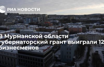 В Мурманской области губернаторский грант выиграли 12 бизнесменов