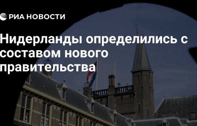 Нидерланды определились с составом нового правительства