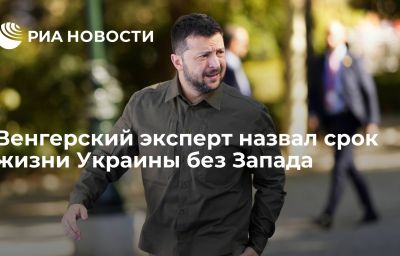 Венгерский эксперт назвал срок жизни Украины без Запада