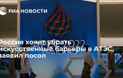 Россия хочет убрать искусственные барьеры в АТЭС, заявил посол