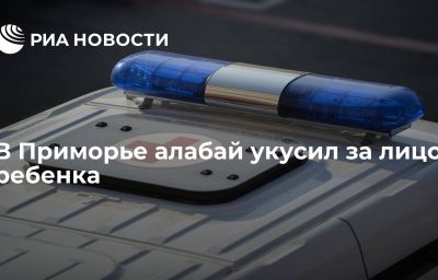 В Приморье алабай укусил за лицо ребенка