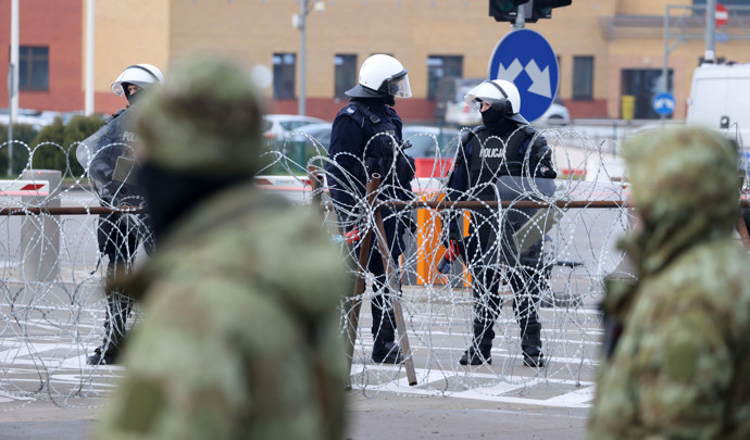 Погранслужба Польши сообщила о задержании военного РФ на границе с Белоруссией