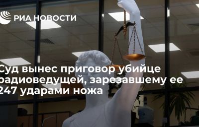 Суд вынес приговор убийце радиоведущей, зарезавшему ее 247 ударами ножа